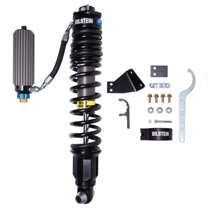 Bilstein B8 8112 (ZoneControl CR DSA+) Front Left Shock Absorber and Coil Spring Assembly for 2021-2024 Ford Bronco - 18.40 in. Collapsed