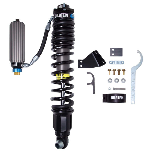 Bilstein B8 8112 (ZoneControl CR DSA+) Front Left Shock Absorber and Coil Spring Assembly for 2021-2024 Ford Bronco - 18.40 in. Collapsed