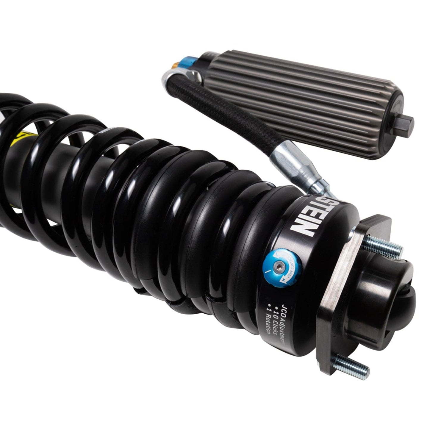 Bilstein B8 8112 (ZoneControl CR DSA+) Front Left Shock Absorber and Coil Spring Assembly for 2021-2024 Ford Bronco - 18.40 in. Collapsed