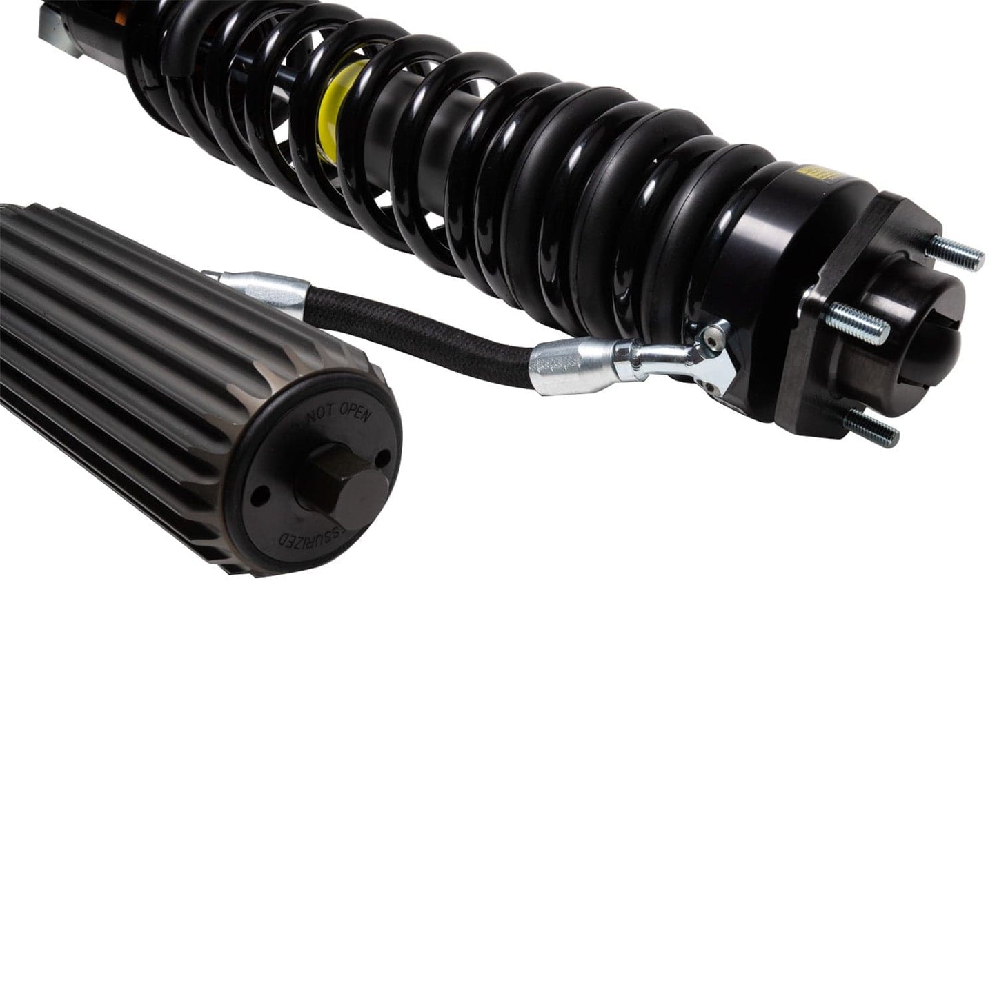 Bilstein B8 8112 (ZoneControl CR DSA+) Front Left Shock Absorber and Coil Spring Assembly for 2021-2024 Ford Bronco - 18.40 in. Collapsed