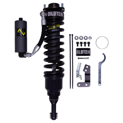 Bilstein B8 8112 (ZoneControl CR) Front Left Shock Absorber and Coil Spring Assembly for 2010-2024 Toyota 4Runner 4WD - 22.80 in. Extended, EVO Grey, With Kinetic Dynamic Suspension System