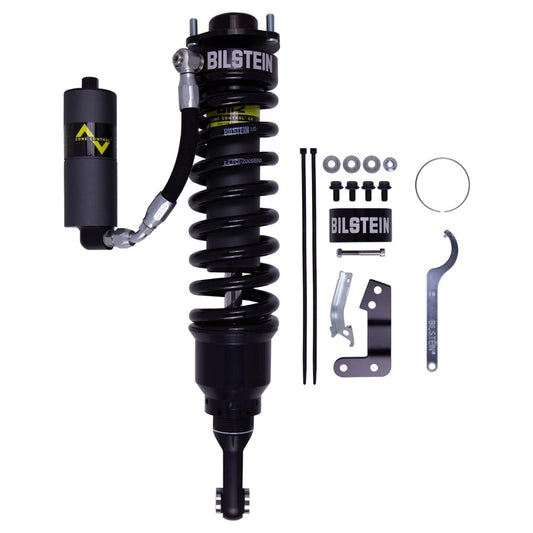 Bilstein B8 8112 (ZoneControl CR) Front Left Shock Absorber and Coil Spring Assembly for 2010-2024 Toyota 4Runner 4WD - 22.80 in. Extended, EVO Grey, With Kinetic Dynamic Suspension System