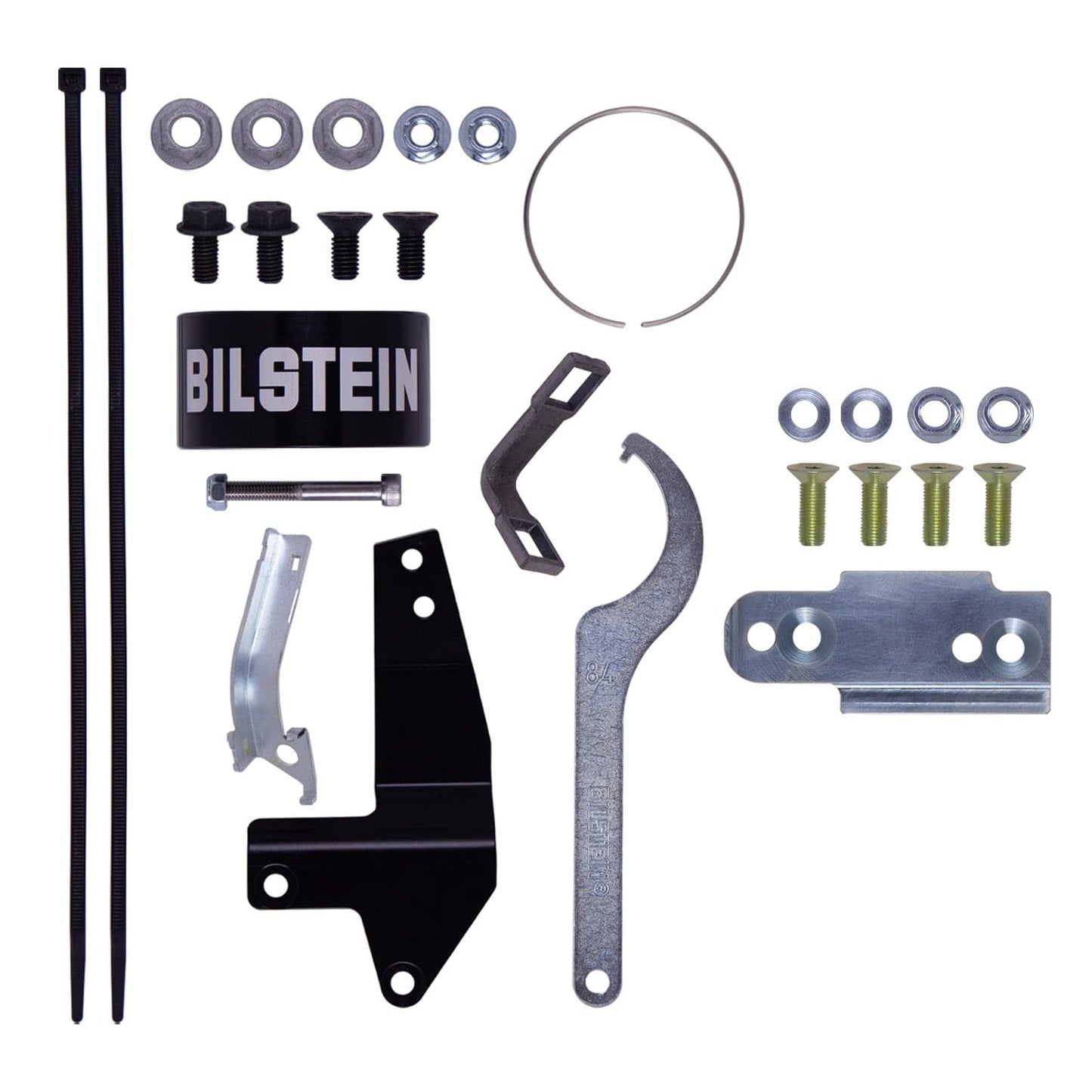 Bilstein B8 8112 (ZoneControl CR) Front Right Shock Absorber and Coil Spring Assembly for 2003-2009 Lexus GX470 - 22.80 in. Extended, EVO Grey