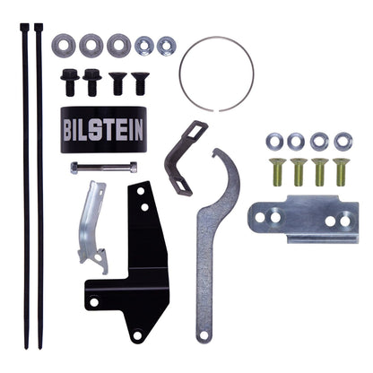 Bilstein B8 8112 (ZoneControl CR) Front Right Shock Absorber and Coil Spring Assembly for 2003-2009 Lexus GX470 - 22.80 in. Extended, EVO Grey