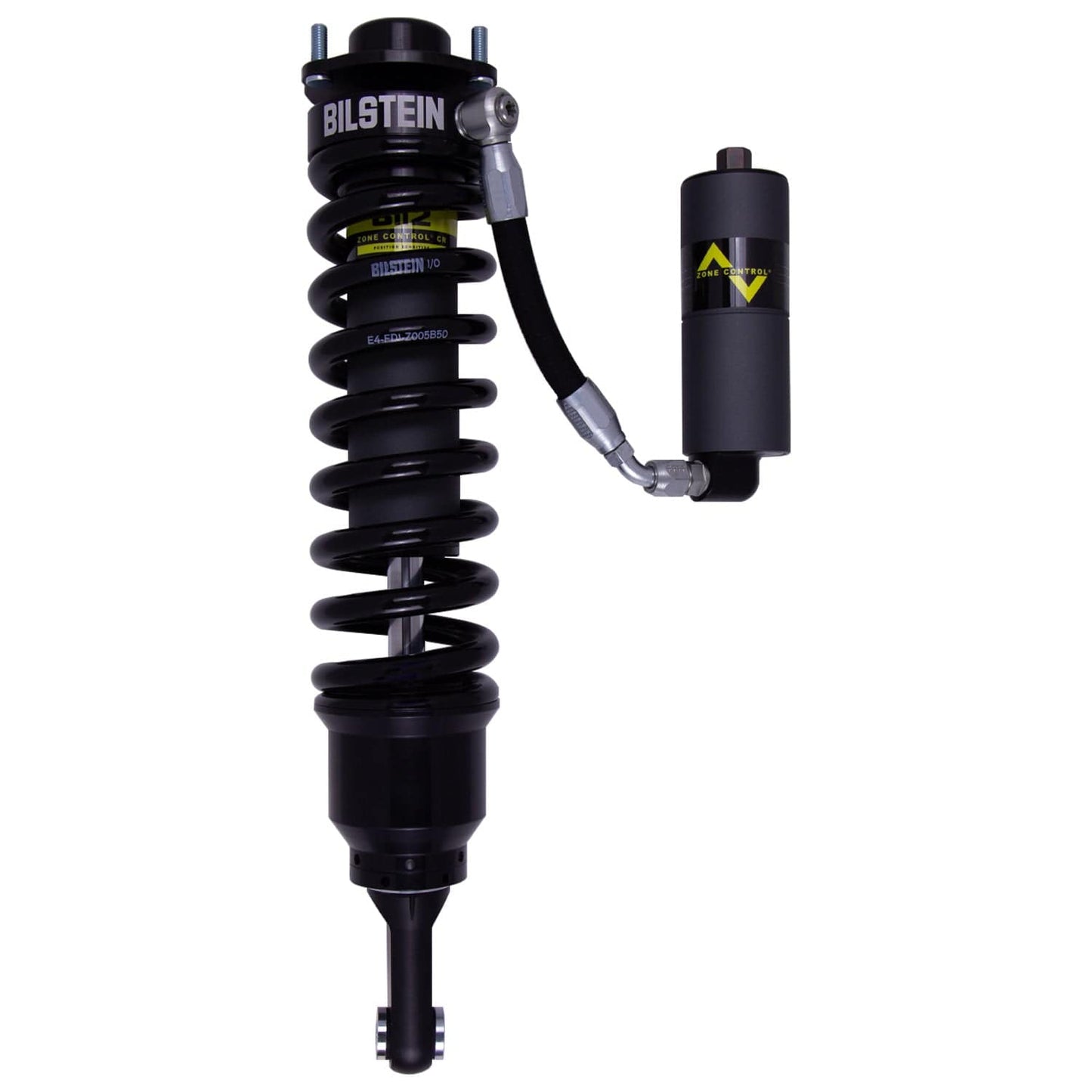Bilstein B8 8112 (ZoneControl CR) Front Right Shock Absorber and Coil Spring Assembly for 2003-2009 Lexus GX470 - 22.80 in. Extended, EVO Grey