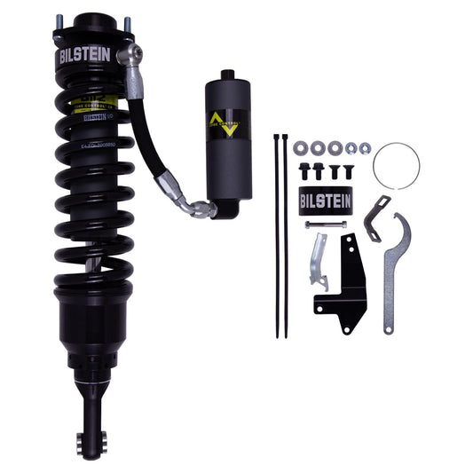 Bilstein B8 8112 (ZoneControl CR) Front Right Shock Absorber and Coil Spring Assembly for 2010-2024 Toyota 4Runner 4WD - 22.80 in. Extended, EVO Grey, With Kinetic Dynamic Suspension System