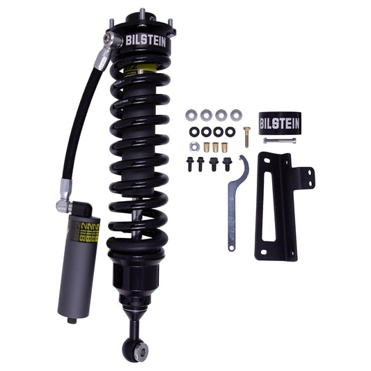 Bilstein B8 8112 (ZoneControl CR) Front Right Shock Absorber and Coil Spring Assembly for 2015-2021 Toyota Tundra - 25.79 in. Extended, EVO Grey