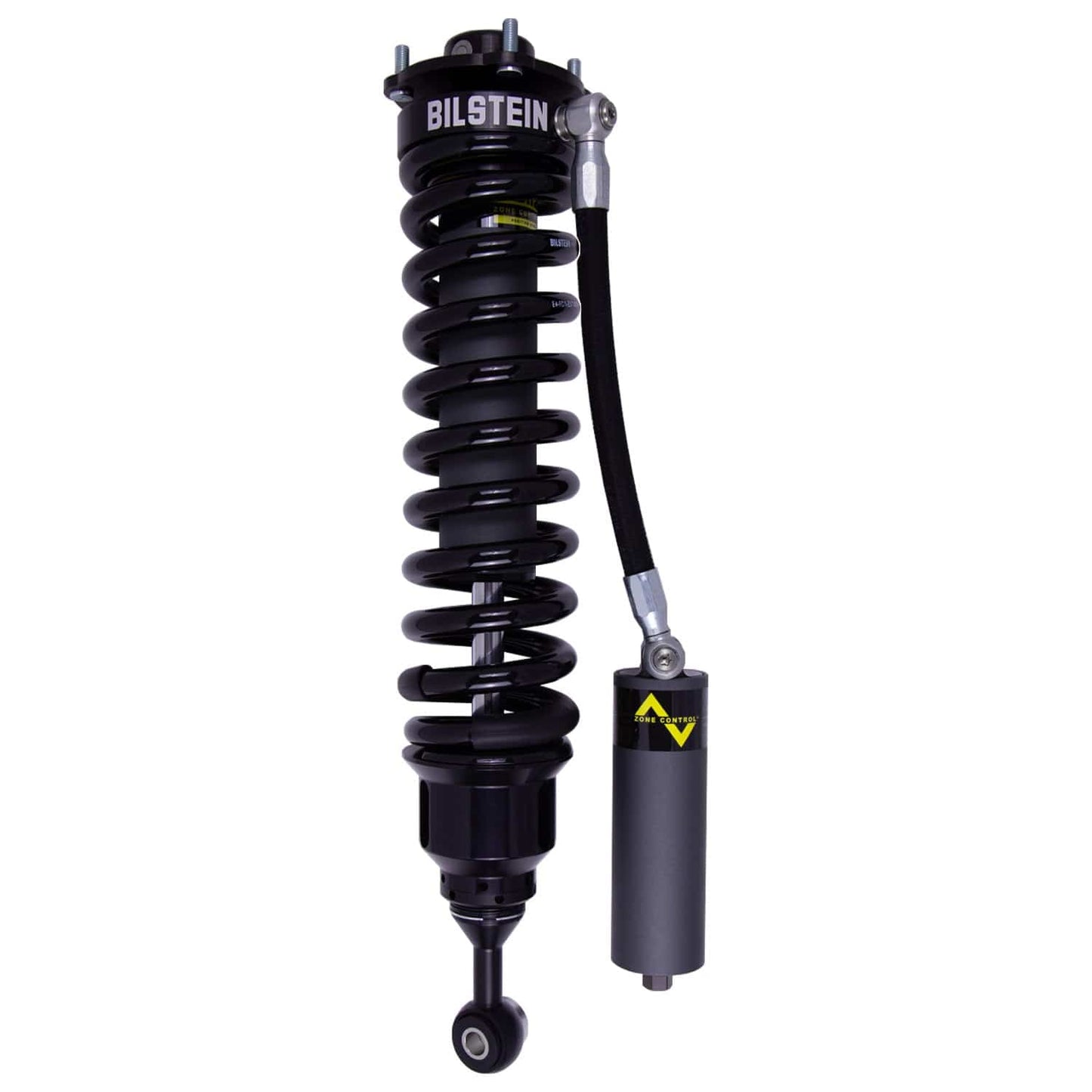 Bilstein B8 8112 (ZoneControl CR) Front Right Shock Absorber and Coil Spring Assembly for 2015-2021 Toyota Tundra - 25.79 in. Extended, EVO Grey