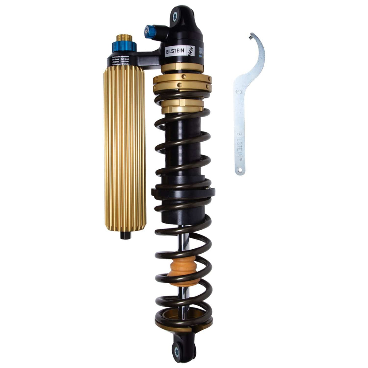 Bilstein 22-24 Polaris RZR Turbo R 4DR Black Hawk Powersports Shock & Coil Spring Assembly - RR
