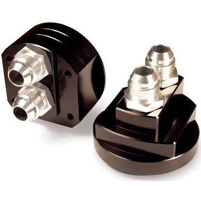 BLOX Racing Oil Filter Relocation Kits (Polished) - BXGA-00115-PO