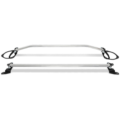 BLOX Racing Front and Rear Strut Tower Bars | 2015-2021 Subaru WRX/STI (BXSS-50021-FR-RR)