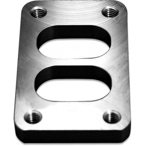 BLOX Racing T3 &amp; T4 Dual Pattern Inlet Flange :: Open - BXFL-00017