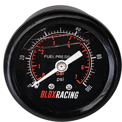 BLOX Racing Liquid Filled Fuel Pressure Gauge (BXGA-00125)
