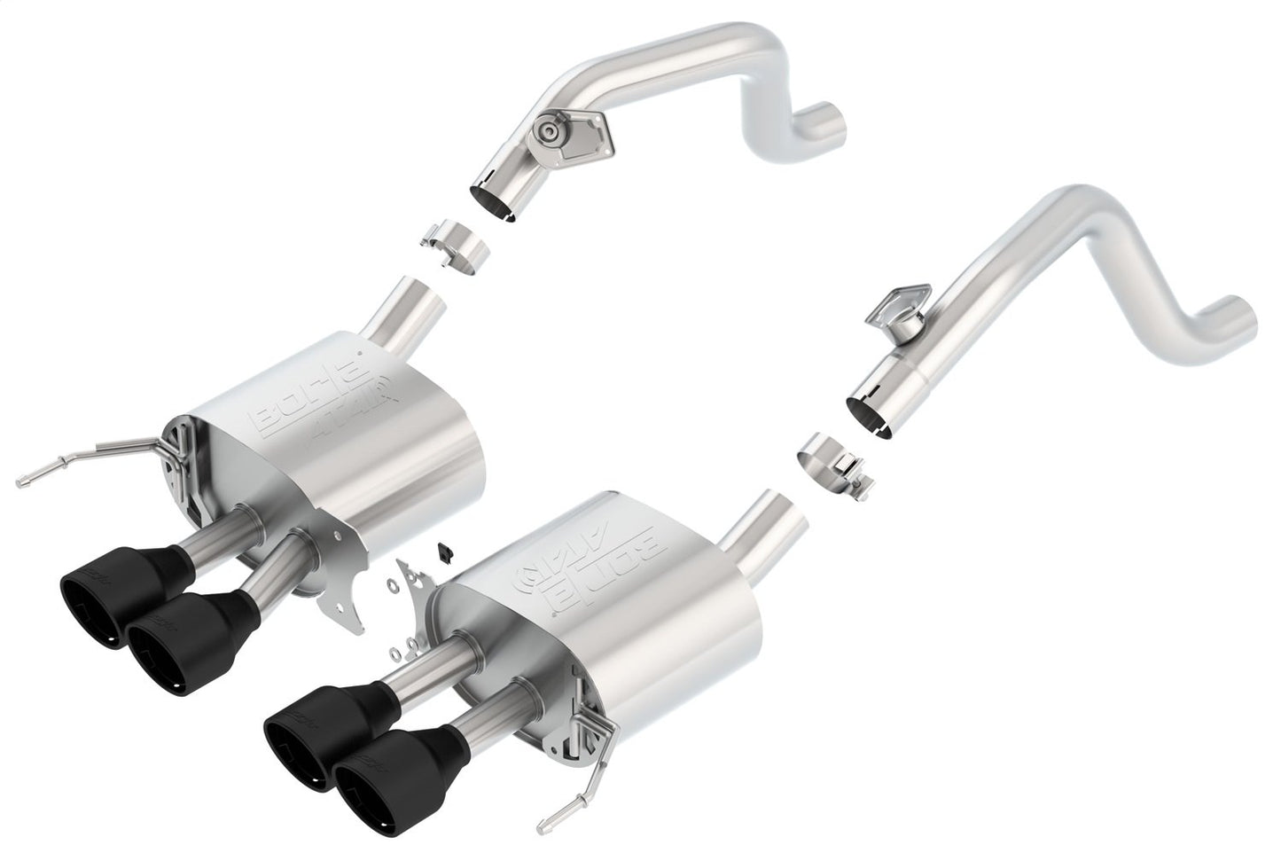 Borla Axle-Back Exhaust System - ATAK | 2014-2019 Chevrolet Corvette 6.2L (11869)