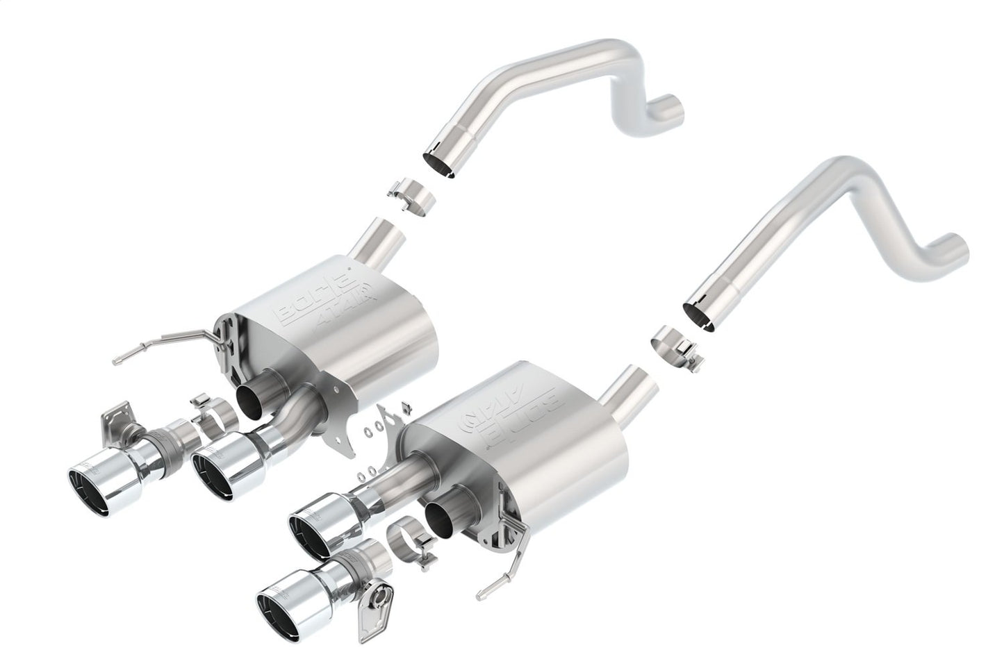 Borla Axle-Back Exhaust System - ATAK | Multiple Fitments (11903)