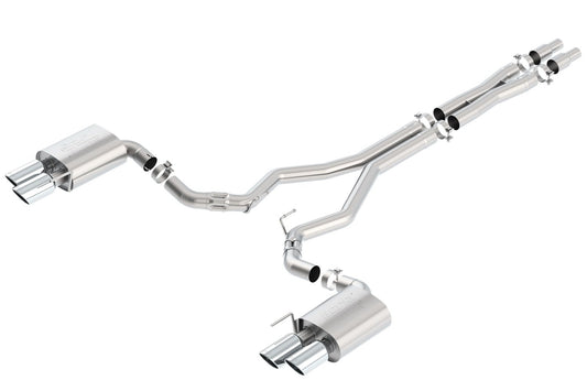 Borla Cat-Back Exhaust System - ATAK | 2018-2020 Ford Mustang Coupe 5.0L (140746)
