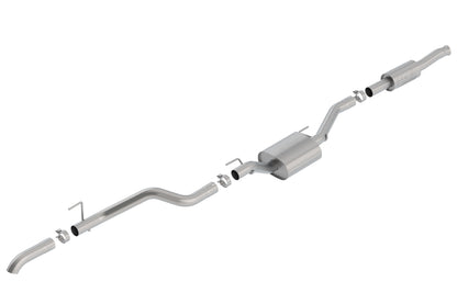 Borla Cat-Back Exhaust System - ATAK | 2020-2020 Jeep Gladiator 3.6L (140810)