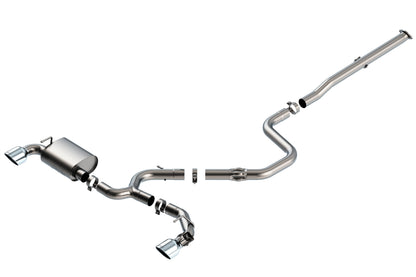 Borla Cat-Back Exhaust System - ATAK | 2019-2020 Hyundai Veloster N 2.0L Turbocharged (140832)