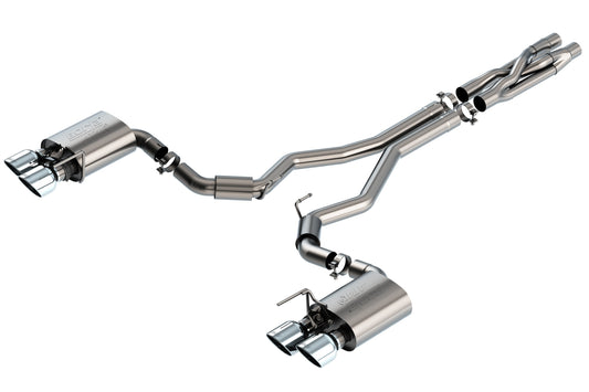 Borla Cat-Back Exhaust System - ATAK | 2020-2020 Ford Mustang Shelby GT500 5.2L (140837)
