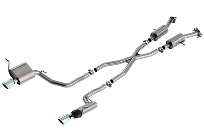 Borla Cat-Back Exhaust System - ATAK | 2014-2020 Jeep Grand Cherokee 3.6L (140835)
