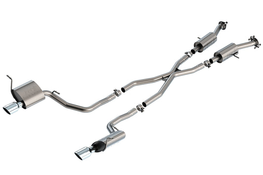 Borla Cat-Back Exhaust System - ATAK | 2014-2020 Jeep Grand Cherokee 3.6L (140835)