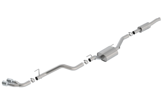 Borla Cat-Back Exhaust System - ATAK | 2020-2020 Jeep Gladiator 3.6L (140813)