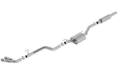 Borla Cat-Back Exhaust System - S-Type | 2020-2020 Jeep Gladiator 3.6L (140812)