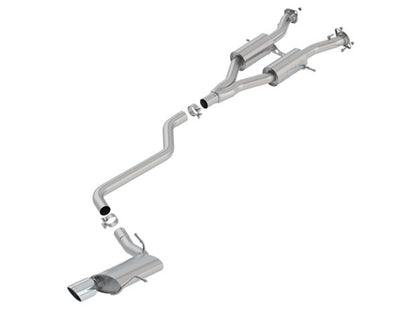 Borla Cat-Back Exhaust System - S-Type | 2014-2020 Jeep Grand Cherokee 3.6L (140748)