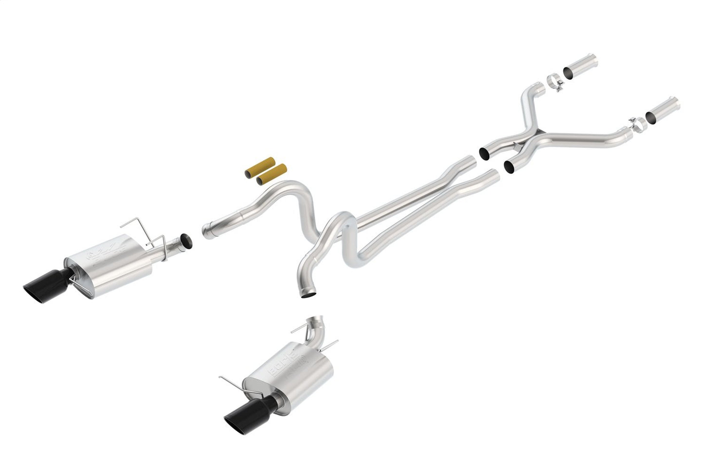 Borla Cat-Back Exhaust System - ATAK | 2013-2014 Ford Mustang 5.0L (140516)
