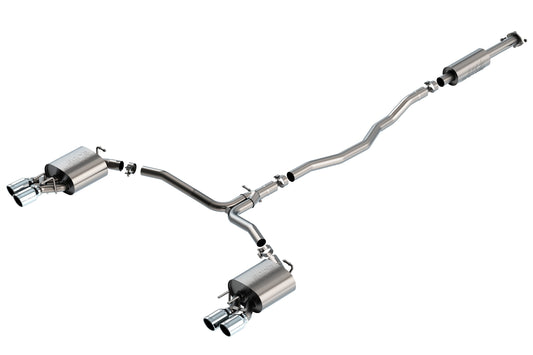 Borla Cat-Back Exaust System - S-Type | 2018-2021 Toyota Camry XSE 3.5L (140823)