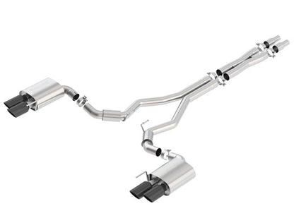 Borla Cat-Back Exhaust System - S-Type | 2018-2020 Ford Mustang Coupe 5.0L (140745)