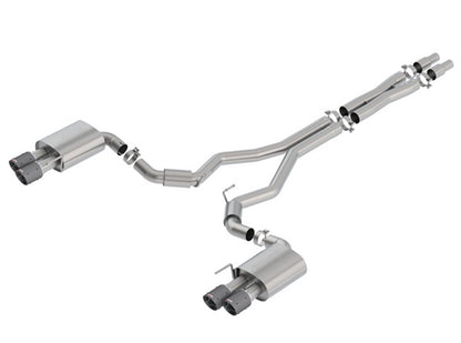 Borla Cat-Back Exhaust System - S-Type | 2018-2020 Ford Mustang Coupe 5.0L (140745)