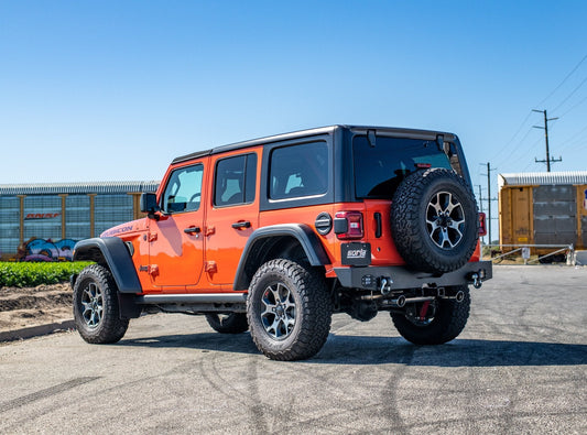 Borla Axle-Back Exhaust System - S-Type | 2018-2021 Jeep Wrangler 3.6L (11963)