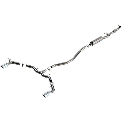 Borla S-Type Cat-Back Exhaust System | 2022+ Honda Civic Si (140922)