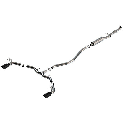 Borla S-Type Cat-Back Exhaust System | 2022+ Honda Civic Si (140922)