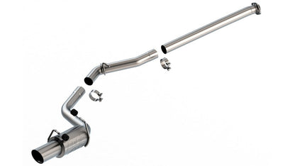 Borla 140912 ATAK Stainless Cat Back Exhaust System for 2022-25 BRZ / GR86 2.4L