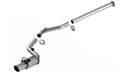 Borla 140912 ATAK Stainless Cat Back Exhaust System for 2022-25 BRZ / GR86 2.4L