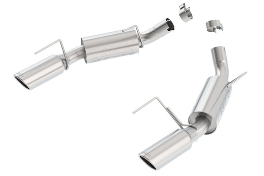 Borla Axle-Back Exhaust System - S-Type | 2010-2010 Ford Mustang GT 4.6L (11777)