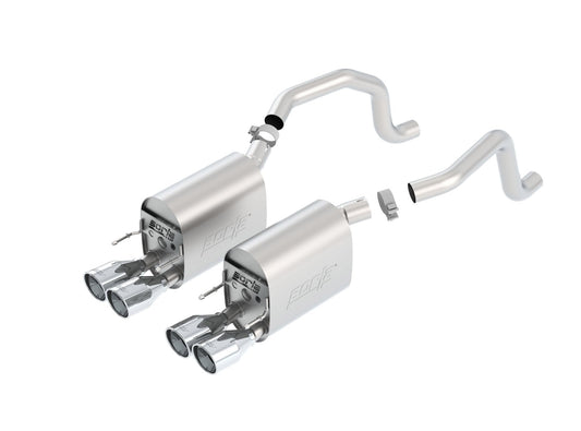 Borla S-Type II Axle-Back Exhaust | 2009-2013 Chevrolet Corvette 6.2L (11811)
