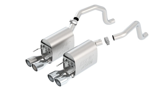 Borla Axle-Back Exhaust System - ATAK | 2009-2013 Chevrolet Corvette 6.2L (11812)