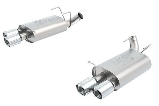 Borla Axle-Back Exhaust System - ATAK | 2013-2014 Ford Mustang Shelby GT500 Manual 5.8L (11831)