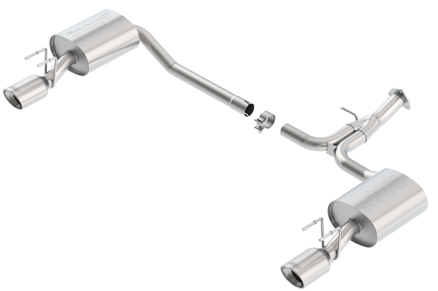 Borla Axle-Back Exhaust System - S-Type | Multiple Fitments (11853)