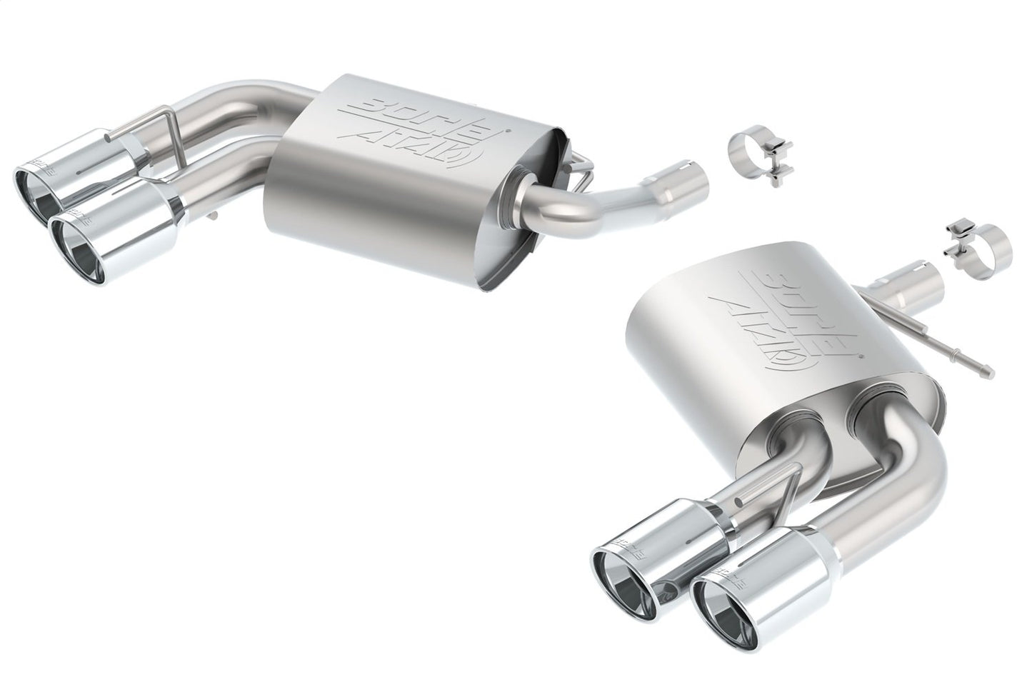 Borla Axle-Back Exhaust System - ATAK | 2016-2021 Chevrolet Camaro 3.6L (11927)