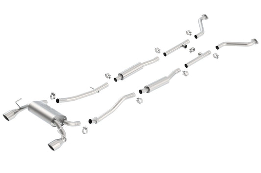Borla Cat-Back Exhaust System - S-Type - True Dual | 2003-2008 Nissan 350Z 3.5L (140045)