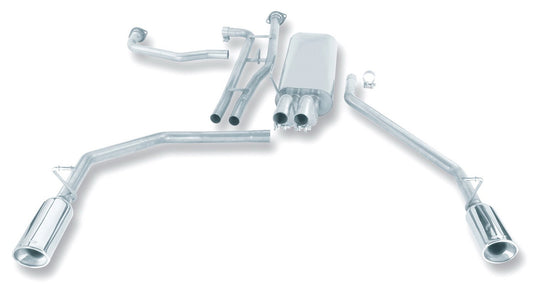 Borla Cat-Back Exhaust System - Touring | 2004-2015 Nissan Titan Crew Cab Pickup 5.6L (140079)