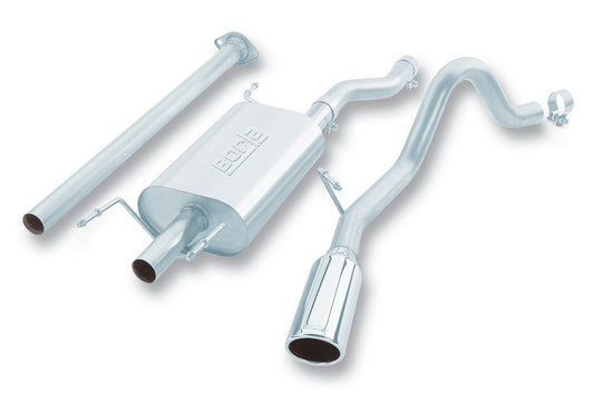 Borla Cat-Back Exhaust System - S-Type | 2005-2013 Toyota Tacoma Crew Cab Pickup 4.0L (140140)