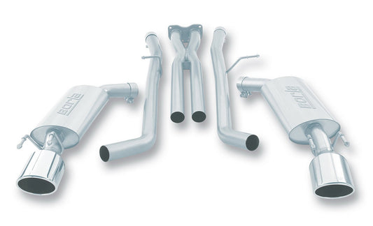 Borla Cat-Back Exhaust System - S-Type Classic | 2005-2006 Pontiac GTO 6.0L (140165)