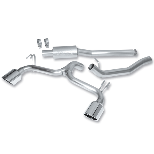 Borla S-Type Cat Back Exhaust System | 2009-2015 Mitsubishi Lancer Ralliart (140334)
