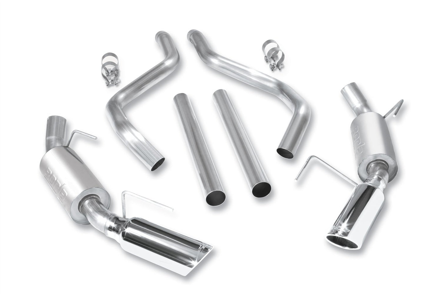 Borla Cat-Back Exhaust System - ATAK | 2005-2009 Ford Mustang 4.6L (140382)