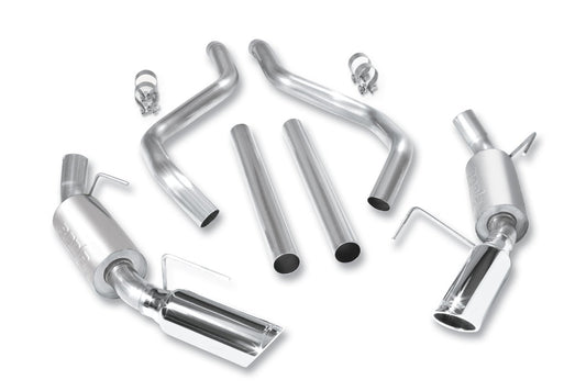 Borla Cat-Back Exhaust System - ATAK | 2005-2009 Ford Mustang 4.6L (140382)